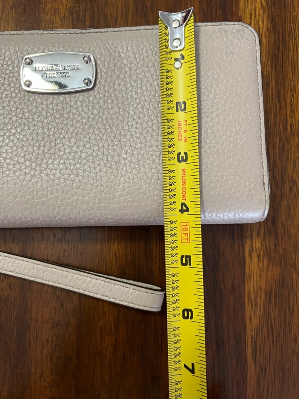 Michael Kors Leather Wallet/Wristlet - Picture 7 of 14
